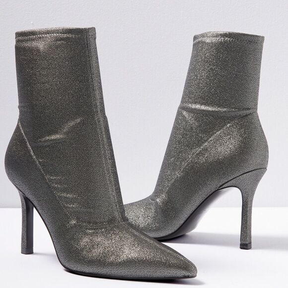 NEW Marc Fisher LTD Womens Kellen High Heel Pointed Toe Ankle Boots Shoes Size 8 - Picture 1 of 15